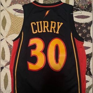 Hardwood classic 09’-10’ Warriors Steph Curry jersey